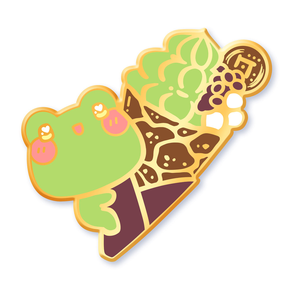 Froggie Crepe - Enamel Pin