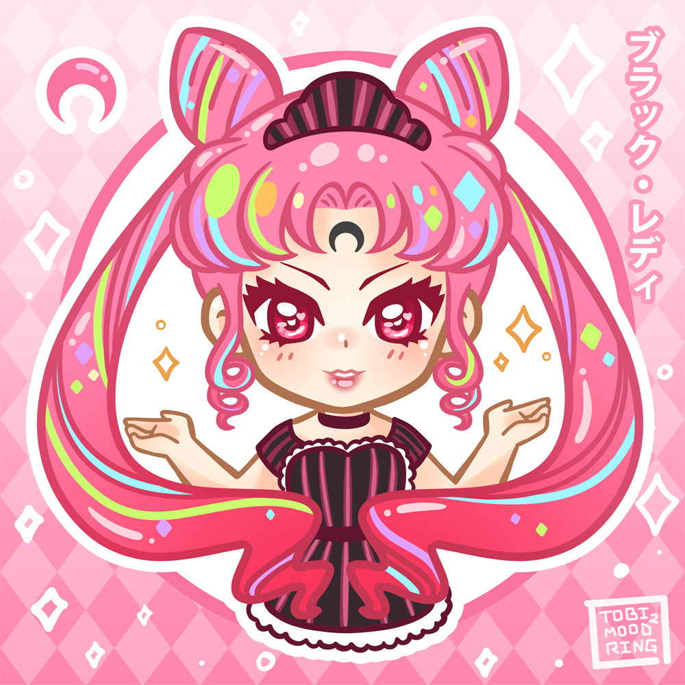 Wicked Lady - 5x5 Mini Print
