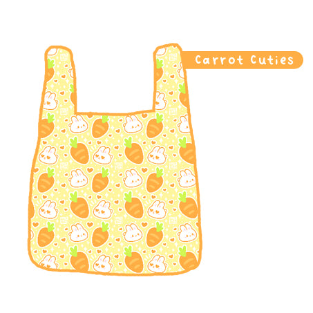 Carrot Cuties - Foldable Shopping Bag
