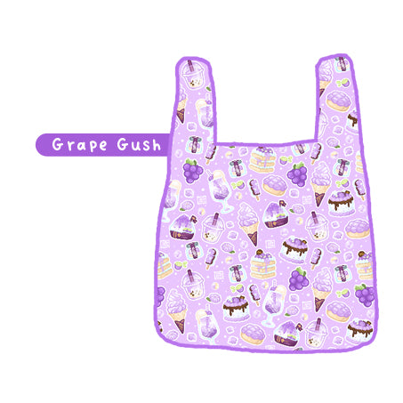 Grape Gush - Foldable Shopping Bag