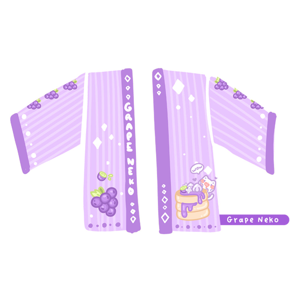 Grape Kitty - Haori