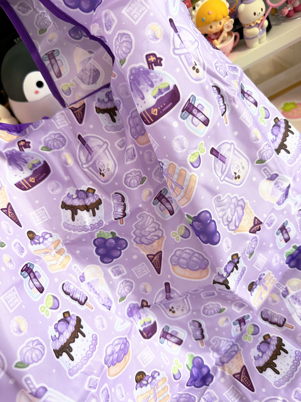 Grape Gush - Foldable Shopping Bag