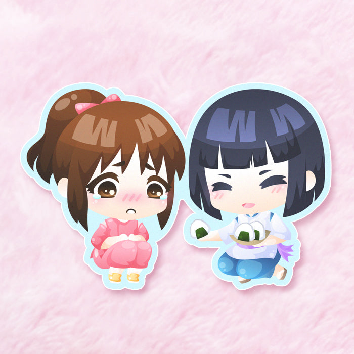 Spirited Away Onigiri Vinyl Sticker