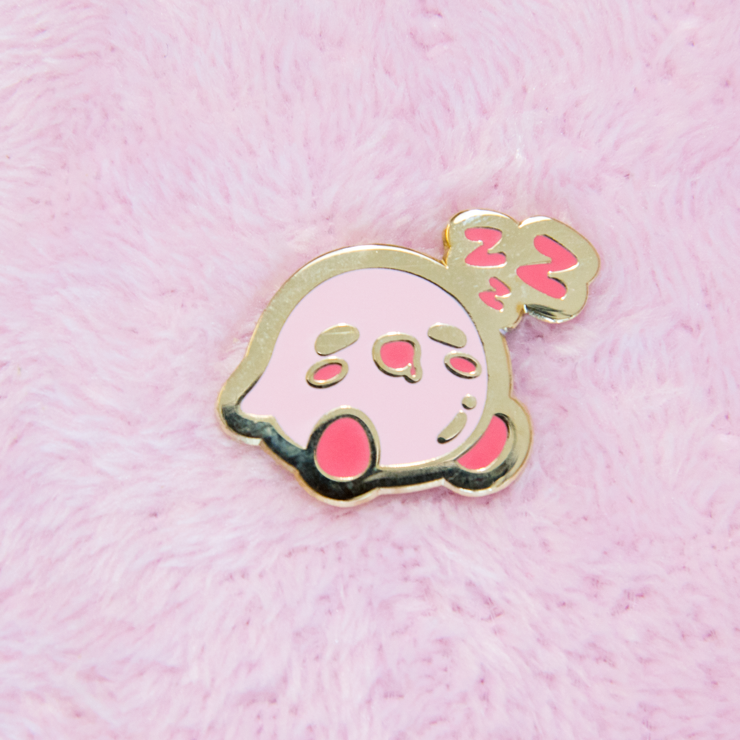 Sleepy Kirbs Mini Pin