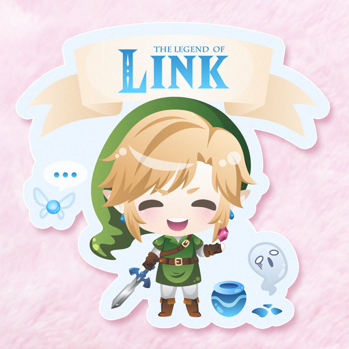 Legend of Link Vinyl Sticker