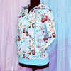 Okashi Light Blue - Zip up Hoodie