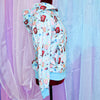 Okashi Light Blue - Zip up Hoodie