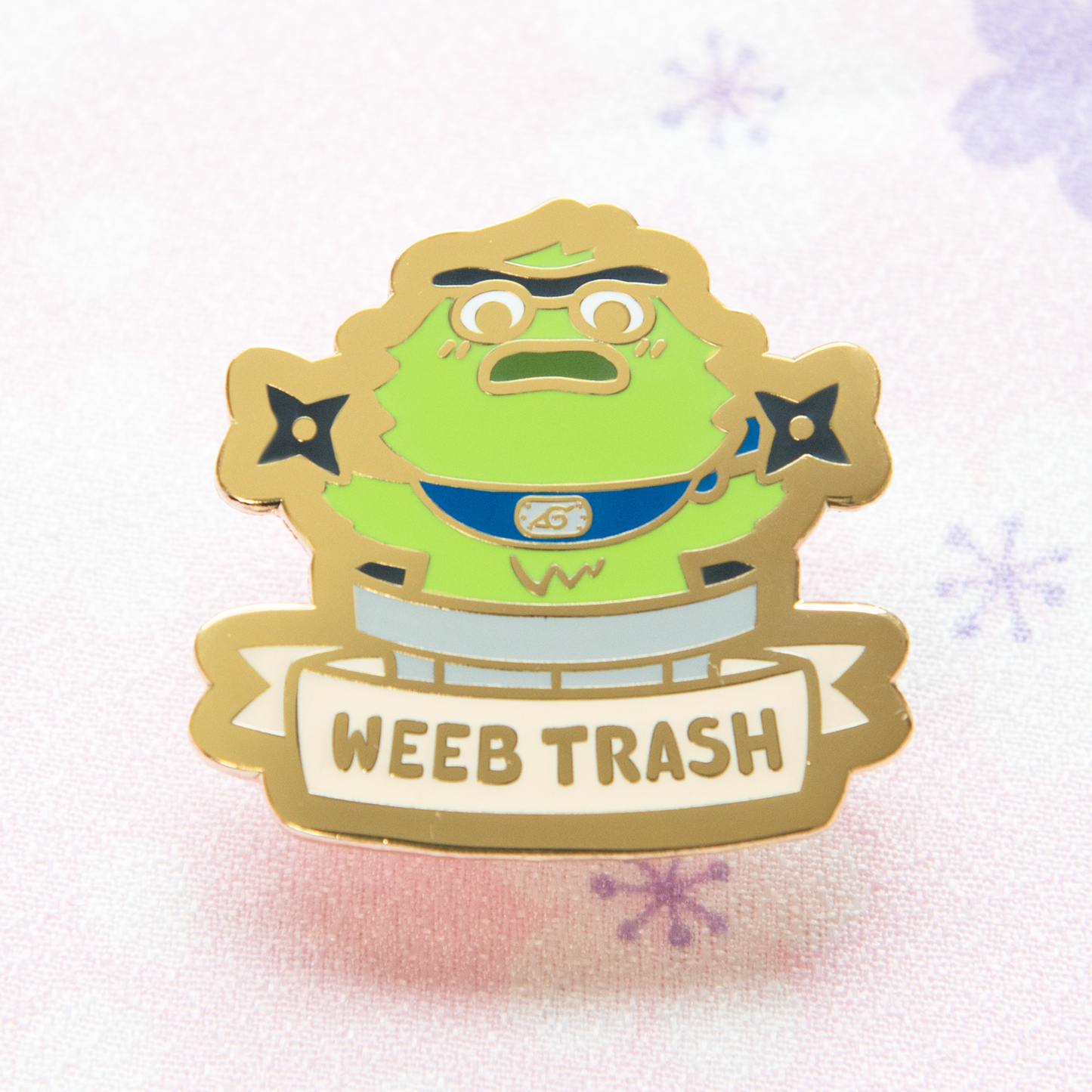 Weeb Trash Oscar Pin