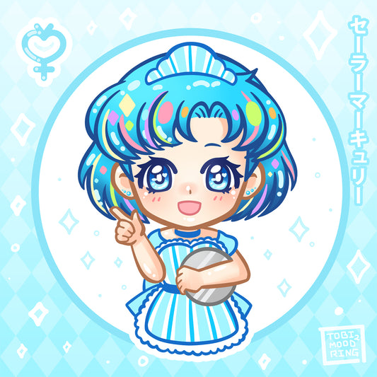 Sailor Mercury - 5x5 Mini Print