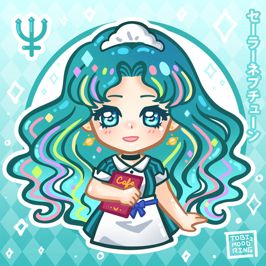 Sailor Neptune - 5x5 Mini Print