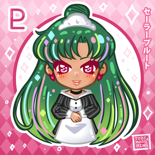 Sailor Pluto - 5x5 Mini Print