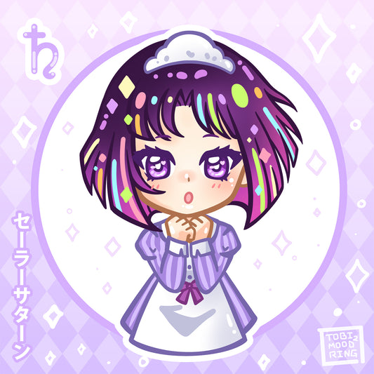 Sailor Saturn - 5x5 Mini Print