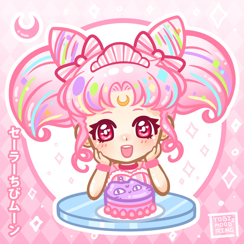 Chibiusa - 5x5 Mini Print
