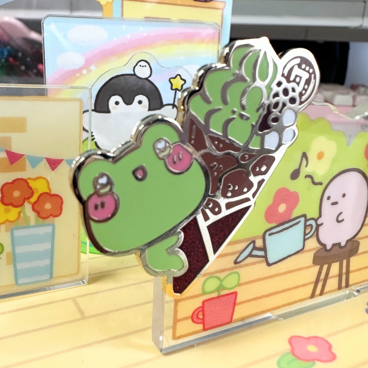 Froggie Crepe - Enamel Pin