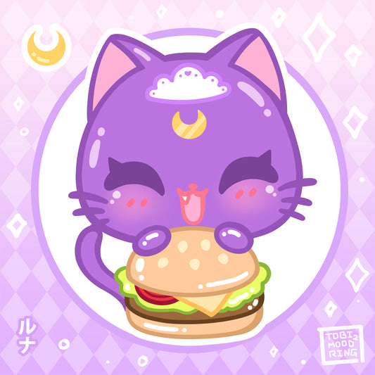 Luna - 5x5 Mini Print