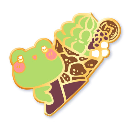 Froggie Crepe - Enamel Pin