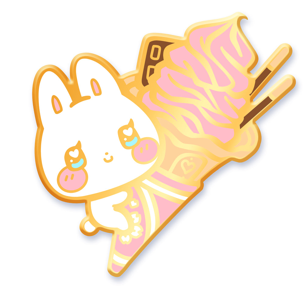 Bunny Creme - Enamel Pin