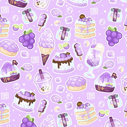 Juicy Grape Desserts - Glasses Cleaning Cloth