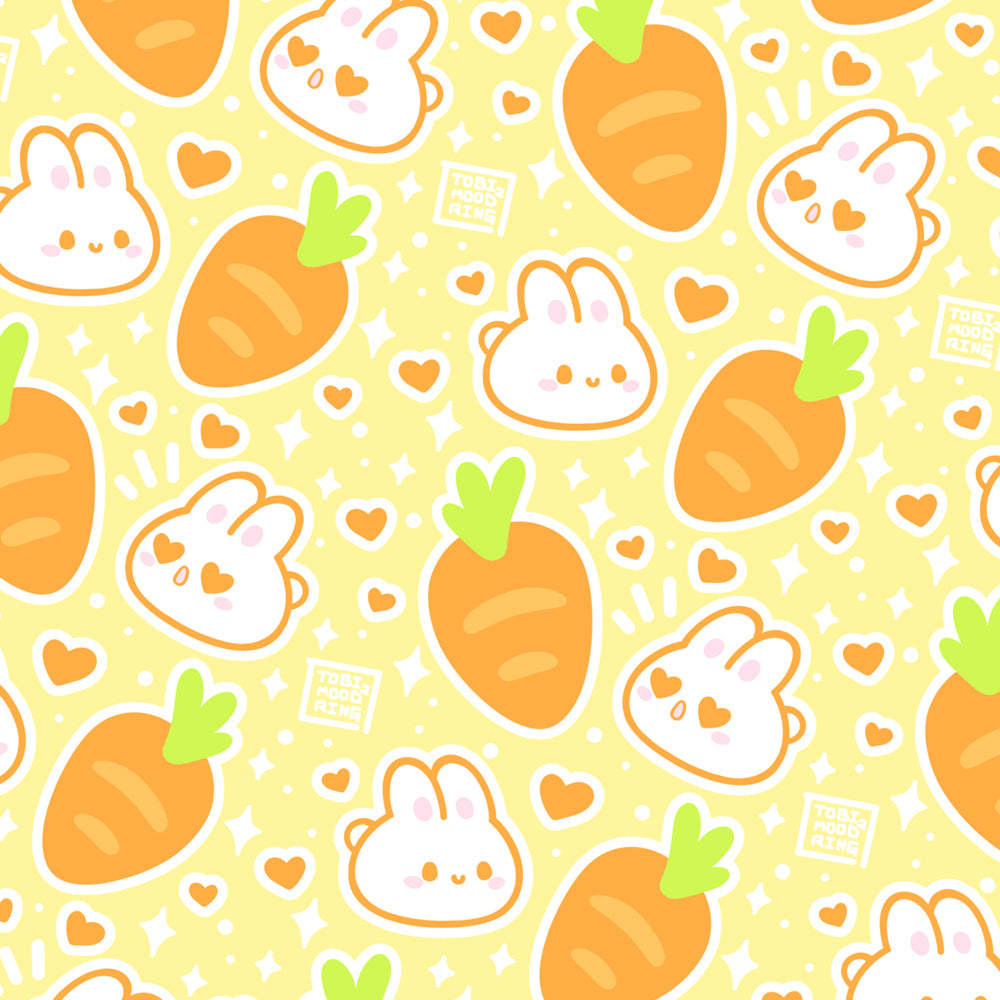 Carrot Bunny - Glasses Cleaning Cloth