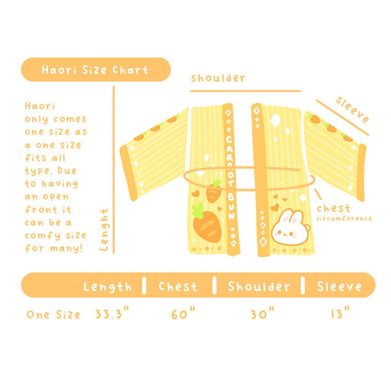 Bun Bun Carrot - Haori