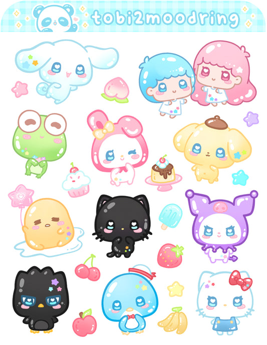 Sanrio - Planner Sticker Sheet