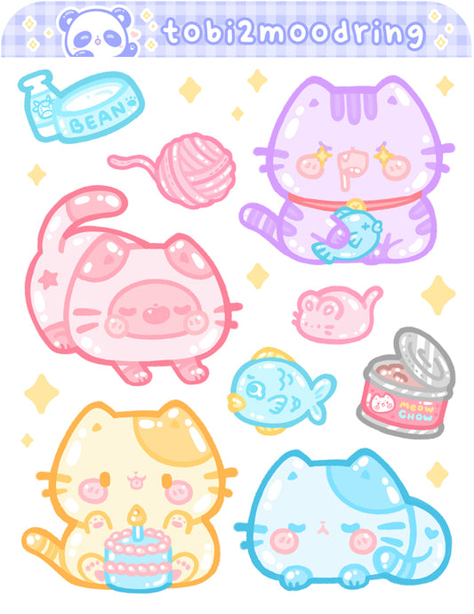 Jellybean Kitties - Planner Sticker Sheet