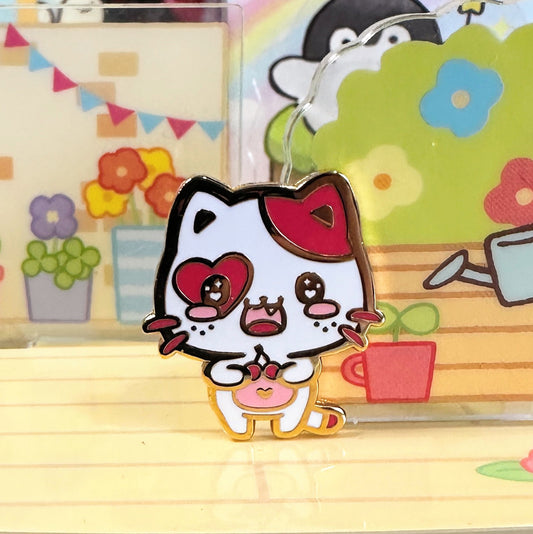 Cherry Kitty - Mini Enamel Pin