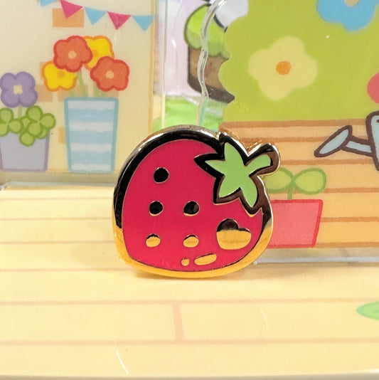 Strawberry - Mini Enamel Pin