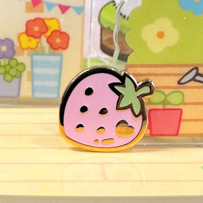 Strawberry - Mini Enamel Pin