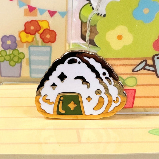 Onigiri - Mini Enamel Pin