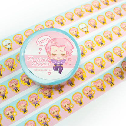 Precious Doppio - Gold Foil + Glitter Washi Tape