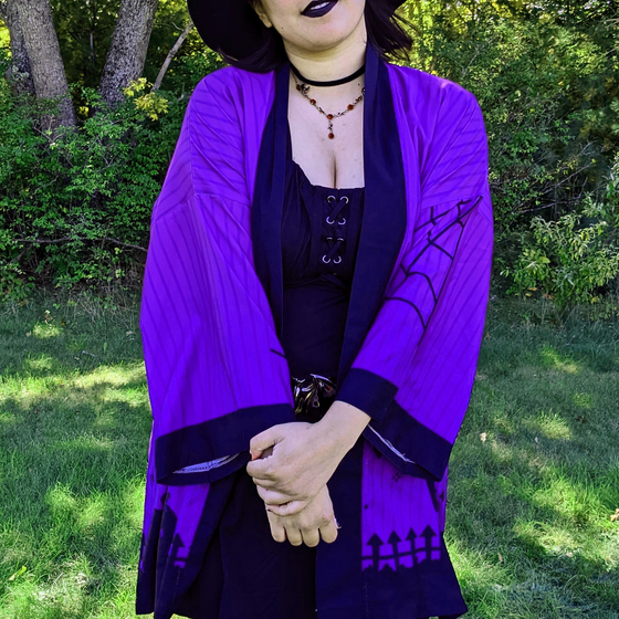 Midnight Moor - Halloween Haori