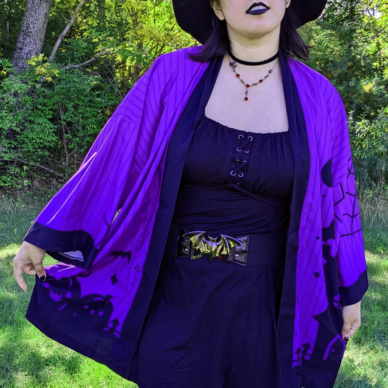 Midnight Moor - Halloween Haori