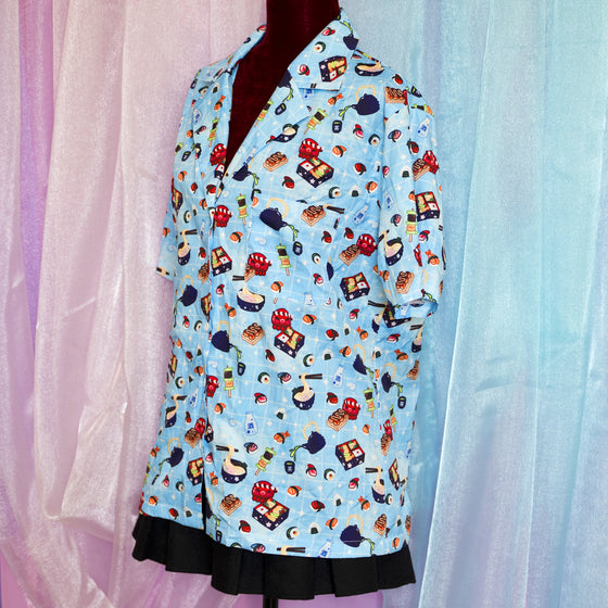Japanese Foods Shirt - BLUE
