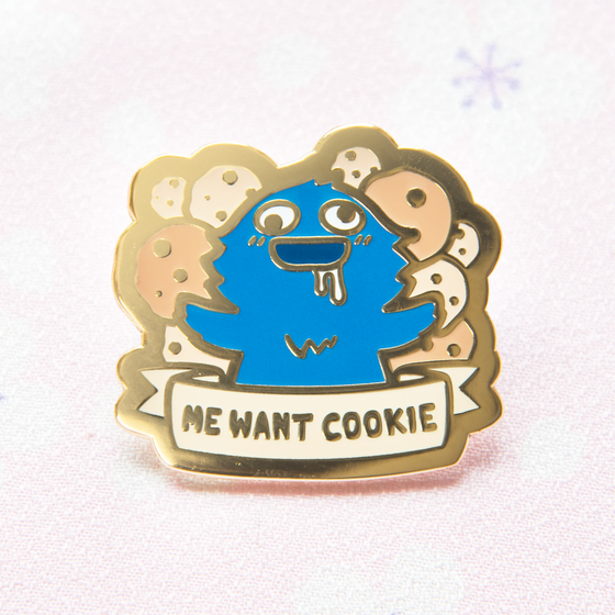 Cookie Monster Pin