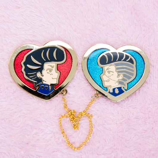 JOBROS Josuke x Okuyasu Pin Chain