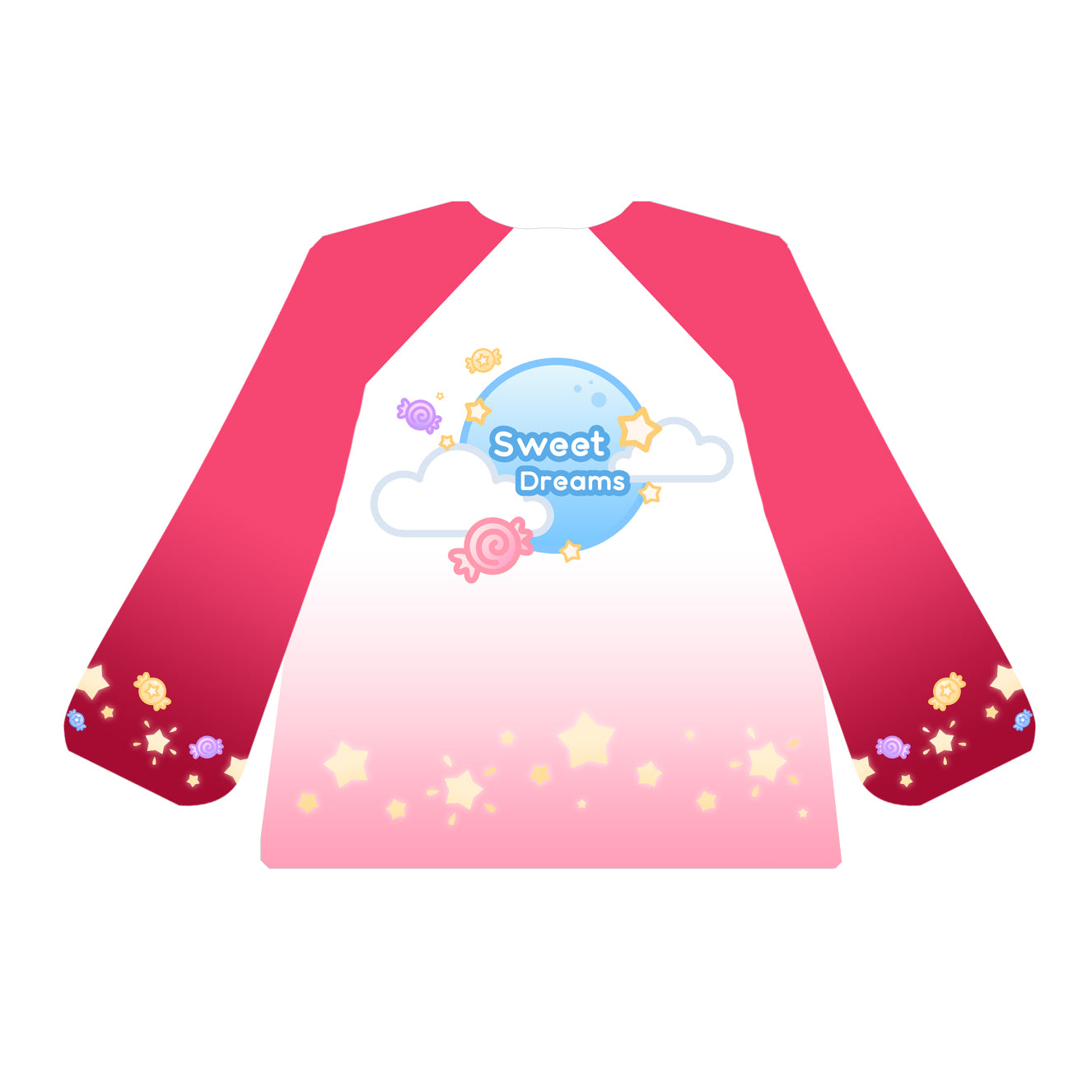 Kirby Sweet Dreams Sweatshirt - HOT PINK