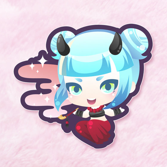 Megumi Oni Vinyl Sticker