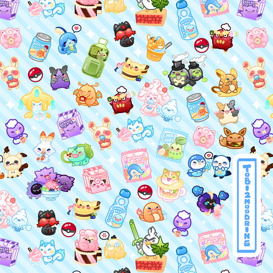 PokeSweets Shirt - BLUE