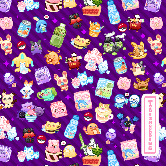 PokeSweets Shirt - PURPLE