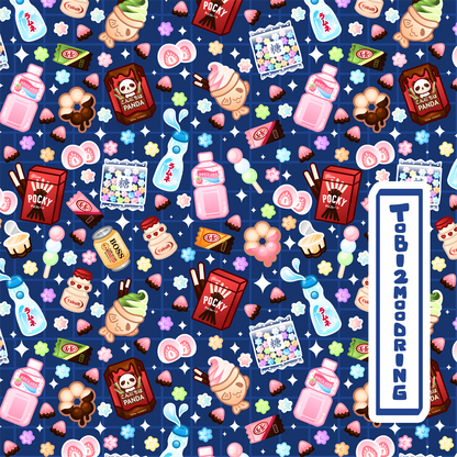 Okashi Shirt - NAVY BLUE