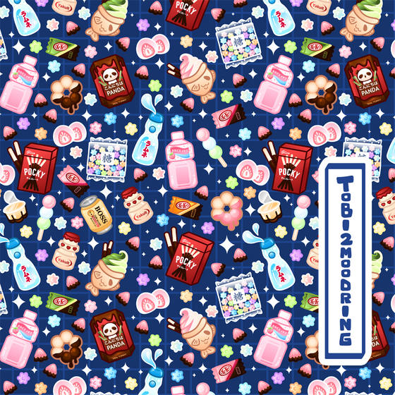 Okashi Shirt - NAVY BLUE