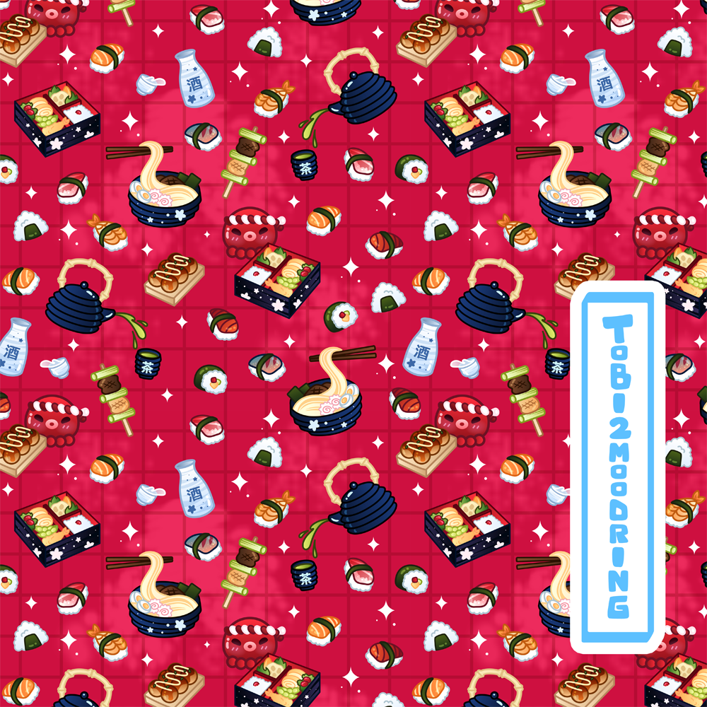 おしい Japanese Foods - Crop Top