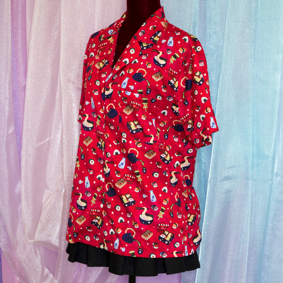 Japanese Foods Shirt - RED