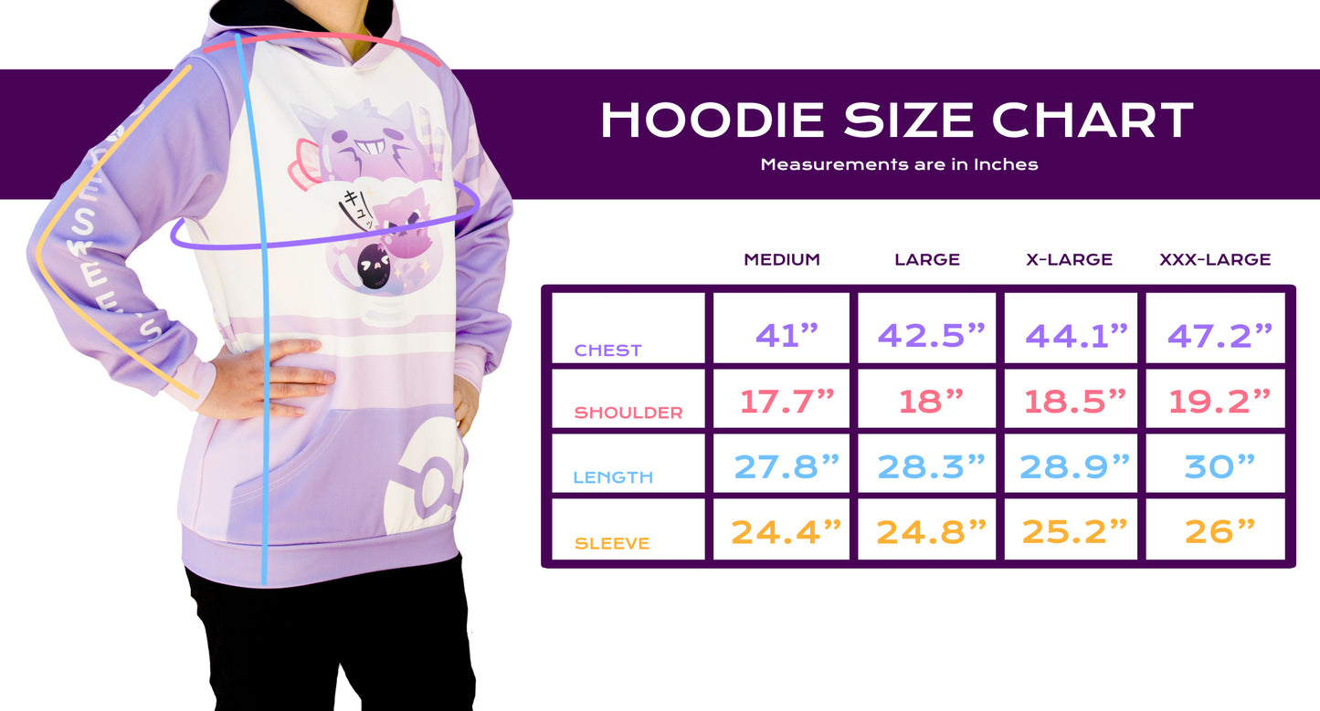 Vulpix Shaved Ice Hoodie