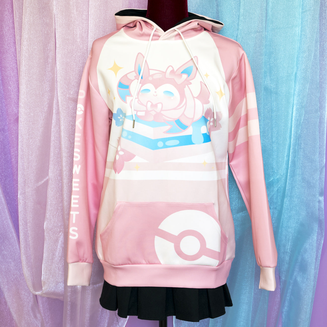 Sylveon Sakura Sponge Cake Hoodie