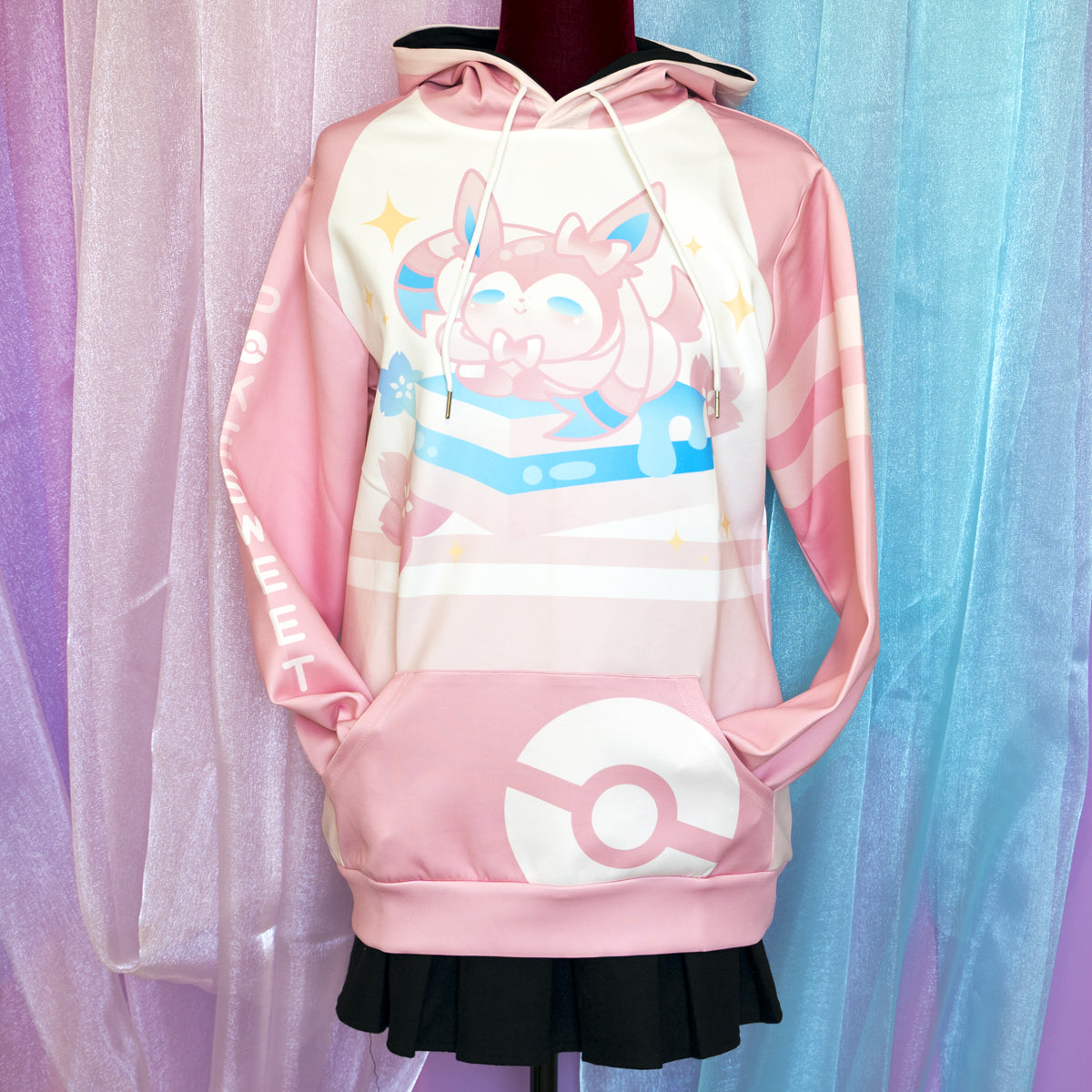 Sylveon Sakura Sponge Cake Hoodie
